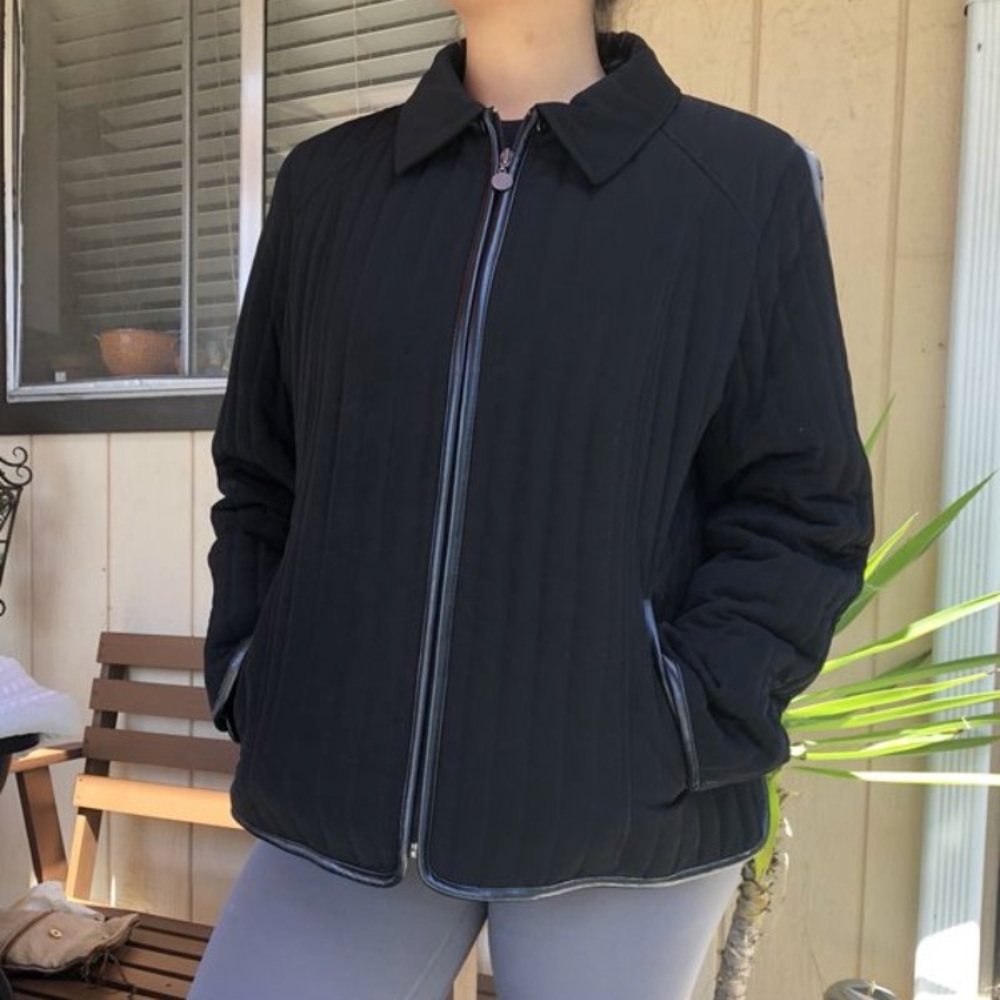 Black coat